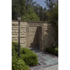 John Timberland Traditional Outdoor Post Light Bronze Cast Aluminum 19 1/2" Seedy Glass For Exterior Garden Yard Driveway -John Timberland Shop GUEST 055460e3 20ff 4d47 84c9 8629955fe3a5