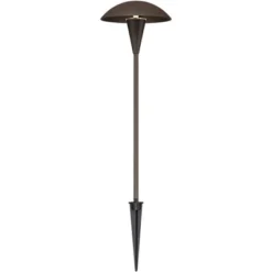 John Timberland Grant 18" High Bronze LED Mushroom Path Lights Set Of 2 -John Timberland Shop GUEST 0878a7d0 0a2a 4ace 9ac6 27327505ca81