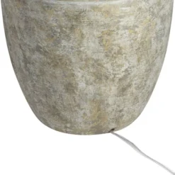 John Timberland Otero Rustic Table Lamp Southwest 27" Tall Faux Mottled Stone Cream Linen Drum Shade For Bedroom Living Room Bedside Nightstand Kids 9 John Timberland Otero Rustic Table Lamp Southwest 27" Tall Faux Mottled Stone Cream Linen Drum Shade For Bedroom Living Room Bedside Nightstand Kids -John Timberland Shop GUEST 0a114833 f204 4287 a0d8 af44642ce412