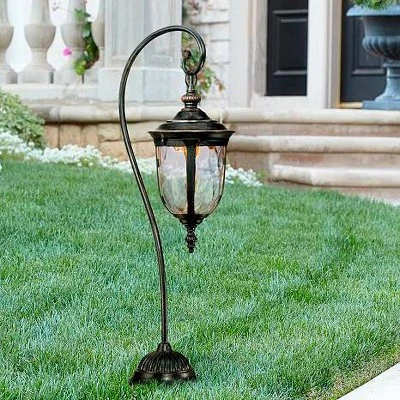 John Timberland Bellagio 32 1/2"H Bronze LED Landscape Path Lights Set Of 2 5 John Timberland Bellagio 32 1/2"H Bronze LED Landscape Path Lights Set Of 2 - Image 5