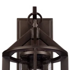 John Timberland Argentine Rustic Farmhouse Outdoor Wall Light Fixture Bronze 17" Clear Seedy Cylinder Glass For Post Exterior Barn Deck House Porch 10 John Timberland Argentine Rustic Farmhouse Outdoor Wall Light Fixture Bronze 17" Clear Seedy Cylinder Glass For Post Exterior Barn Deck House Porch -John Timberland Shop GUEST 0b129432 b377 486d a24b 93c8aa70a792