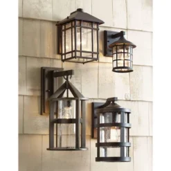 John Timberland Argentine Rustic Farmhouse Outdoor Wall Light Fixture Bronze 17" Clear Seedy Cylinder Glass For Post Exterior Barn Deck House Porch 15 John Timberland Argentine Rustic Farmhouse Outdoor Wall Light Fixture Bronze 17" Clear Seedy Cylinder Glass For Post Exterior Barn Deck House Porch -John Timberland Shop GUEST 0f1028da 6b7e 4929 b672 30734b68871b