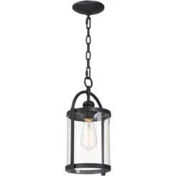 John Timberland Modern Outdoor Ceiling Light Hanging Black 15" Cylindrical Glass For Exterior House Porch Patio Deck 9 John Timberland Modern Outdoor Ceiling Light Hanging Black 15" Cylindrical Glass For Exterior House Porch Patio Deck -John Timberland Shop GUEST 109528ca dd69 47f5 b20a 7ba9a53c72a8