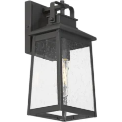 John Timberland Jubliee 13" High Modern Outdoor Wall Light Fixture Mount Porch House Exterior Outside Weatherproof Black Metal Clear Glass Shade 13 John Timberland Jubliee 13" High Modern Outdoor Wall Light Fixture Mount Porch House Exterior Outside Weatherproof Black Metal Clear Glass Shade -John Timberland Shop GUEST 1377a45f edb7 45df 9109 4631cd8288d2