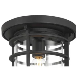 John Timberland Ballast 7 3/4" High Textured Black Outdoor Flush-Mount Ceiling Light -John Timberland Shop GUEST 145e9552 5289 4482 b250 3852955b0315