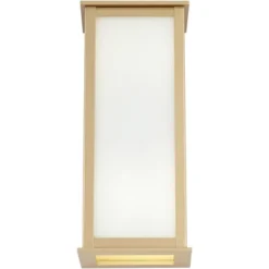 John Timberland Modern Outdoor Wall Light Fixture Warm Gold 12 3/4" Milky White Glass Shade For Exterior Barn Deck House Porch Yard Patio Outside Home 11 John Timberland Modern Outdoor Wall Light Fixture Warm Gold 12 3/4" Milky White Glass Shade For Exterior Barn Deck House Porch Yard Patio Outside Home -John Timberland Shop GUEST 1aab5830 059a 44b7 b3be dd1e183c72de