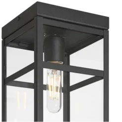 John Timberland San Lucas 10 1/4" High Sand Black Outdoor Flushmount Ceiling Light -John Timberland Shop GUEST 1cc40505 3d58 490d 9b3e fa706ce56372