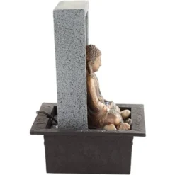Meditating Buddha 11" High Small Indoor Decor Faux Stone Tabletop Fountain Waterfall Desk Relaxation Bedroom Living Room 11 Meditating Buddha 11" High Small Indoor Decor Faux Stone Tabletop Fountain Waterfall Desk Relaxation Bedroom Living Room -John Timberland Shop GUEST 1ce8a356 cc66 4740 baf1 64f3491801ae