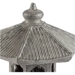 John Timberland Pagoda Statue Sculpture Garden Decor Indoor Outdoor Front Porch Patio Yard Outside Home Balcony Old Faux Stone Finish 16 1/2" Tall -John Timberland Shop GUEST 1dc3ae34 dd69 4d20 81c9 49dbb3965ec6