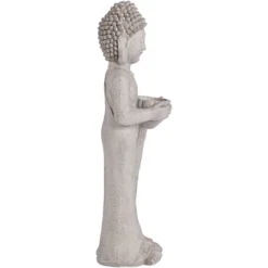John Timberland Standing Buddha Statue Sculpture Zen Garden Decor Indoor Outdoor Front Porch Patio Yard Outside Home Balcony Gray Faux Stone 32" Tall 11 John Timberland Standing Buddha Statue Sculpture Zen Garden Decor Indoor Outdoor Front Porch Patio Yard Outside Home Balcony Gray Faux Stone 32" Tall -John Timberland Shop GUEST 1e26cc85 f0f9 4ae0 8183 44f260a206eb