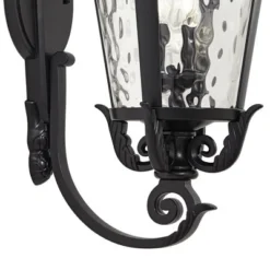 John Timberland Casa Marseille Vintage Rustic Outdoor Wall Light Fixture Textured Black 36" Clear Hammered Glass For Post Exterior Barn Deck House -John Timberland Shop GUEST 1f2d1be0 1df6 453b 8994 4c5717008529