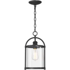 John Timberland Modern Outdoor Ceiling Light Hanging Black 15" Cylindrical Glass For Exterior House Porch Patio Deck 11 John Timberland Modern Outdoor Ceiling Light Hanging Black 15" Cylindrical Glass For Exterior House Porch Patio Deck -John Timberland Shop GUEST 1fb6874d 4f2b 441f 82c8 1495bc6e5b6e