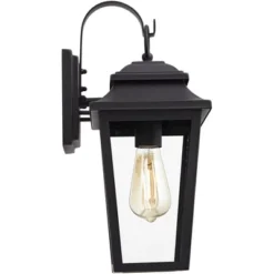 John Timberland Bellis Verde Rustic Outdoor Wall Light Fixture Texturized Black 15 1/4" Clear Glass For Post Exterior Barn Deck House Porch Yard Home -John Timberland Shop GUEST 218cc4ac 67d7 42d4 a9c1 3f675a3025f1