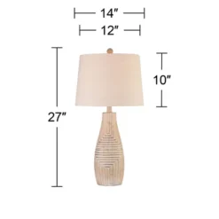 John Timberland Southwest Rustic Table Lamp 27" Tall Faux Light Wood Oatmeal Fabric Drum Shade For Living Room Bedroom Bedside Nightstand 14 John Timberland Southwest Rustic Table Lamp 27" Tall Faux Light Wood Oatmeal Fabric Drum Shade For Living Room Bedroom Bedside Nightstand -John Timberland Shop GUEST 2300161d 50a9 4eb4 9159 bff517bd3531