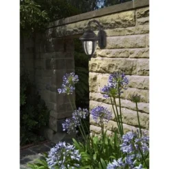 John Timberland Casa Sierra Rustic Vintage Outdoor Wall Light Fixture Black Downbridge 18 1/2" Clear Seedy Glass For Post Exterior Barn Deck House -John Timberland Shop GUEST 233b5184 b1f1 4b02 a823 26f0ee75170f