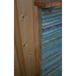 Stave 48" High Large Rustic Indoor Outdoor Decor Copper And Slate Stone Floor Fountain With Light LED Waterfall Outside Garden Patio -John Timberland Shop GUEST 263bc80b bc28 44e7 95ff a5ff914551cd