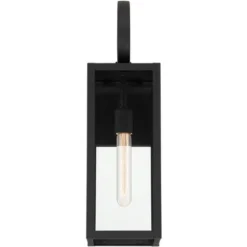 John Timberland Modern Outdoor Wall Light Fixture Deep Black 21" Clear Glass For Post Exterior Barn Deck House Porch Yard Patio -John Timberland Shop GUEST 27362422 56d0 4027 8caa f3bf58ac015b