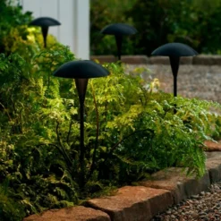 John Timberland Grant 18" High Black LED Mushroom Path Lights Set Of 2 -John Timberland Shop GUEST 27d5fc70 25c2 4f21 880d 3feaf9fbf9cf