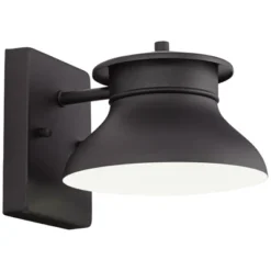 John Timberland Farmhouse Industrial Rustic Outdoor Barn Light Fixtures Set Of 2 Black LED Dark Sky 5" For Exterior Deck House Porch Yard Patio Garage -John Timberland Shop GUEST 28738220 8237 4caa a724 6ae0880a01a0