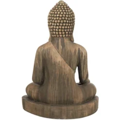 John Timberland Sitting Buddha Statue Sculpture Zen Decor Outdoor Garden Front Porch Patio Yard Outside Weathered Light Sandstone Finish 29 1/2" Tall -John Timberland Shop GUEST 2895b7ea d30a 432f acba 4cc6c15db074