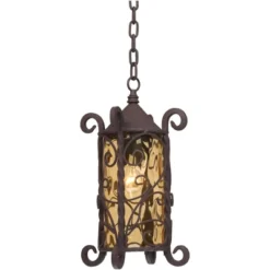 John Timberland Casa Seville Vintage Rustic Outdoor Hanging Light Dark Walnut Scroll 15" Champagne Water Glass For Post Exterior Barn Deck House Porch -John Timberland Shop GUEST 2d3b5c60 56e4 4130 b671 d9b73fdfc8f8