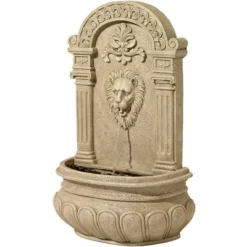 John Timberland Lion Face Rustic Outdoor Wall Water Fountain 31" Regal For Yard Garden Patio Home Deck Porch House Exterior Balcony Roof Relaxation -John Timberland Shop GUEST 2dc8082a 42b5 4487 bac7 b7d6752f31b2