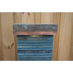 Stave 48" High Large Rustic Indoor Outdoor Decor Copper And Slate Stone Floor Fountain With Light LED Waterfall Outside Garden Patio -John Timberland Shop GUEST 3171aba6 0647 4071 aaf8 309549499846