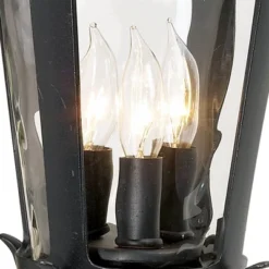 John Timberland Casa Marseille Vintage Rustic Outdoor Wall Light Fixture Black Scroll Arm 21 1/2" Clear Hammered Glass For Post Exterior Barn Deck -John Timberland Shop GUEST 377e9ee6 9316 44be 8649 9756207af237