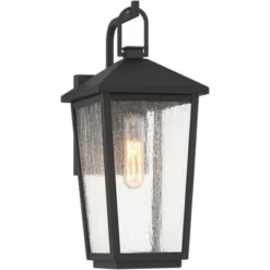 John Timberland Misty 16 1/4" High Sand Black Outdoor Wall Light -John Timberland Shop GUEST 37b19760 1d6f 4aee 871e e6327ec51c95