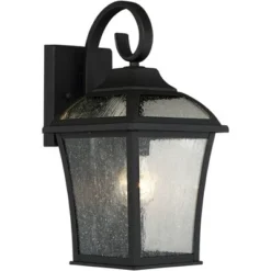 John Timberland Mosconi Rustic Outdoor Wall Lights Fixture Set Of 2 Textured Black 15" Clear Seedy Glass For Post Exterior Barn Deck House Porch Yard 11 John Timberland Mosconi Rustic Outdoor Wall Lights Fixture Set Of 2 Textured Black 15" Clear Seedy Glass For Post Exterior Barn Deck House Porch Yard -John Timberland Shop GUEST 391c9f7d 9e52 4a49 878c 06f12cc8b7e9
