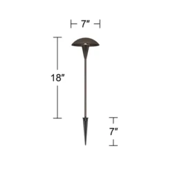 John Timberland Mushroom Bronze 6-Piece LED Landscape Path Light Set -John Timberland Shop GUEST 3b1ed386 227f 4f12 8ff8 e202a0b481ce 3