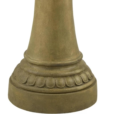 Sag Harbor 66" High Large Italian Outdoor Decor Sand Stone Floor Fountain With Light LED 4-Tier Outside Garden Patio Yard Backyard 4 Sag Harbor 66" High Large Italian Outdoor Decor Sand Stone Floor Fountain With Light LED 4-Tier Outside Garden Patio Yard Backyard - Image 4