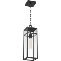 John Timberland San Lucas 19 1/2" High Modern Outdoor Pendant Light Fixture Ceiling Porch House Exterior Hanging Sand Black Metal Clear Glass Shade 13 John Timberland San Lucas 19 1/2" High Modern Outdoor Pendant Light Fixture Ceiling Porch House Exterior Hanging Sand Black Metal Clear Glass Shade -John Timberland Shop GUEST 3e12f01d d5cd 4b7a b25c 0ba08b3da44d