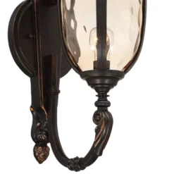 John Timberland Bellagio Vintage Rustic Outdoor Wall Light Fixture Veranda Bronze 26" Amber Hammered Glass For Post Exterior Barn Deck House Porch 10 John Timberland Bellagio Vintage Rustic Outdoor Wall Light Fixture Veranda Bronze 26" Amber Hammered Glass For Post Exterior Barn Deck House Porch -John Timberland Shop GUEST 458b7925 1fd6 4b60 92df a0604be31626