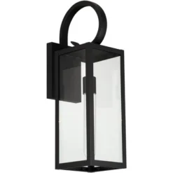 John Timberland Modern Outdoor Wall Light Fixture Deep Black 21" Clear Glass For Post Exterior Barn Deck House Porch Yard Patio -John Timberland Shop GUEST 4c4c6fe7 1d19 40a9 a92c 2a198fbba458