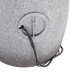 Four Bowls 32" High Large Zen Modern Indoor Outdoor Decor Gray Faux Stone Floor Fountain With Light LED Cascading Outside Garden -John Timberland Shop GUEST 4e6fc6b4 7d50 4adf 8b49 fb1afedd8f8d