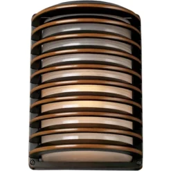 John Timberland Modern Industrial Outdoor Wall Lights Fixtures Set Of 2 Rubbed Bronze 10" Frosted Glass For Exterior House Porch -John Timberland Shop GUEST 507a026e d939 4680 babf 0969e854a35a 1