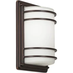 John Timberland Habitat Modern Outdoor Wall Light Fixture Rubbed Bronze 11" Opal Glass Shade For Post Exterior Barn Deck House Porch Yard Posts Patio -John Timberland Shop GUEST 50b41648 13a5 42a6 9256 49e252625e5b 1