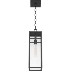 John Timberland San Lucas 19 1/2" High Modern Outdoor Pendant Light Fixture Ceiling Porch House Exterior Hanging Sand Black Metal Clear Glass Shade 14 John Timberland San Lucas 19 1/2" High Modern Outdoor Pendant Light Fixture Ceiling Porch House Exterior Hanging Sand Black Metal Clear Glass Shade -John Timberland Shop GUEST 56593c64 63cb 4c8a 9acb 57b5193433b2