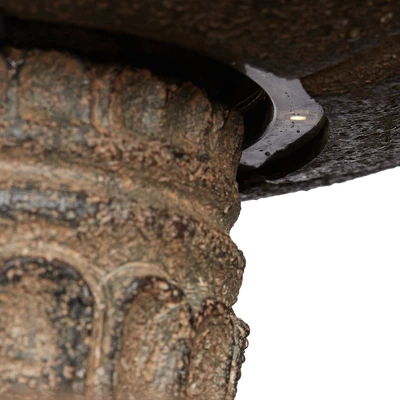 John Timberland Farron Rustic 3 Tier Basin Outdoor Floor Water Fountain With LED Light 46" For Yard Garden Patio Home Deck Porch Exterior Balcony Roof 4 John Timberland Farron Rustic 3 Tier Basin Outdoor Floor Water Fountain With LED Light 46" For Yard Garden Patio Home Deck Porch Exterior Balcony Roof - Image 4