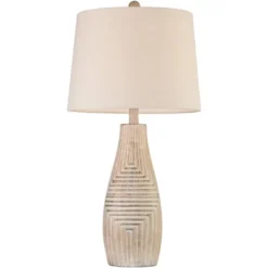 John Timberland Southwest Rustic Table Lamp 27" Tall Faux Light Wood Oatmeal Fabric Drum Shade For Living Room Bedroom Bedside Nightstand 13 John Timberland Southwest Rustic Table Lamp 27" Tall Faux Light Wood Oatmeal Fabric Drum Shade For Living Room Bedroom Bedside Nightstand -John Timberland Shop GUEST 599c4073 ddc2 4844 a917 2399d1d477d3