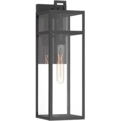 John Timberland San Lucas 18 3/4" High Modern Outdoor Wall Light Fixture Mount Porch House Exterior Weatherproof Sand Black Metal Clear Glass Shade 17 John Timberland San Lucas 18 3/4" High Modern Outdoor Wall Light Fixture Mount Porch House Exterior Weatherproof Sand Black Metal Clear Glass Shade -John Timberland Shop GUEST 5ba8582b d2e0 42ca ab40 df6ffa40a47e