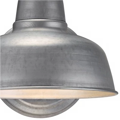 John Timberland Rustic Outdoor Wall Light Fixture Urban Barn Galvanized 11 1/4" Sconce For House Farmhouse Deck Porch Patio 2 John Timberland Rustic Outdoor Wall Light Fixture Urban Barn Galvanized 11 1/4" Sconce For House Farmhouse Deck Porch Patio - Image 2