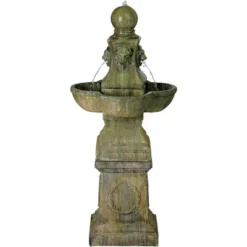 John Timberland Tuscan Garden Pedestal Rustic Bubbler Outdoor Floor Water Fountain 54" For Yard Garden Patio Home Deck Porch House Exterior Balcony 7 John Timberland Tuscan Garden Pedestal Rustic Bubbler Outdoor Floor Water Fountain 54" For Yard Garden Patio Home Deck Porch House Exterior Balcony -John Timberland Shop GUEST 60aaeb64 f4ce 4c12 8cba 1b291d96f0b3