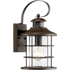 John Timberland Hogan 14" High Bronze Motion Sensor Outdoor Wall Light Set Of 2 -John Timberland Shop GUEST 62200630 aa6d 41b4 8c42 cafd8047dcb6