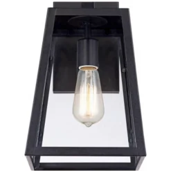 John Timberland Arrington Modern Outdoor Wall Light Fixture Mystic Black 13" Clear Glass For Post Exterior Barn Deck House Porch Yard Posts Patio Home -John Timberland Shop GUEST 62306928 f87e 40bb 80d1 d4c5842e8225