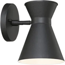 John Timberland Vance Modern Outdoor Wall Light Fixtures Set Of 2 Black LED Dark Sky Swivel Head 8" For Post Exterior Barn Deck House -John Timberland Shop GUEST 62e01457 f61e 4060 8f0b 380dfa48764b