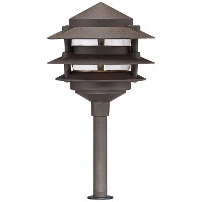 John Timberland Pagoda 12-Piece Complete Outdoor LED Landscape Lighting Set 1 John Timberland Pagoda 12-Piece Complete Outdoor LED Landscape Lighting Set