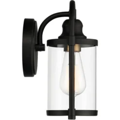John Timberland Avani Rustic Outdoor Wall Light Fixture Black Metal 10 1/4" Clear Glass Panels For Post Exterior Barn Deck House Porch Yard Patio Home -John Timberland Shop GUEST 783fc945 fb61 418a 8a0e d8a53759a9c8