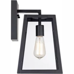 John Timberland Arrington Modern Outdoor Wall Light Fixture Mystic Black 13" Clear Glass For Post Exterior Barn Deck House Porch Yard Posts Patio Home -John Timberland Shop GUEST 785757a2 4d0e 4d22 b46e d6224f12f733